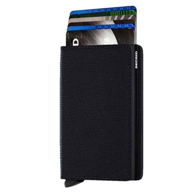 Secrid Slimwallet Crisple Kartlık Cüzdan Black
