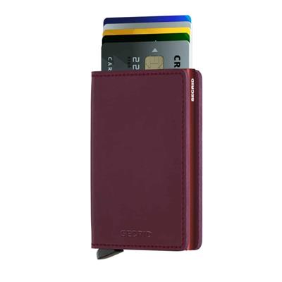Secrid Slimwallet Original Kartlık Cüzdan Bordeaux