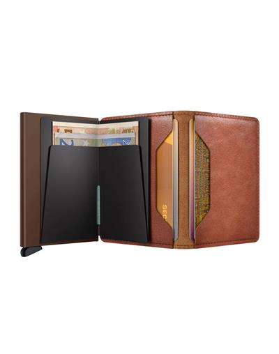 Secrid Slimwallet Vintage Kartlık Cüzdan Cognac Brown