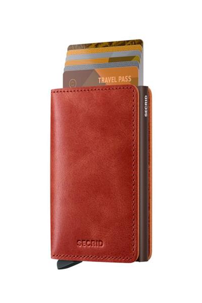 Secrid Slimwallet Vintage Kartlık Cüzdan Orange