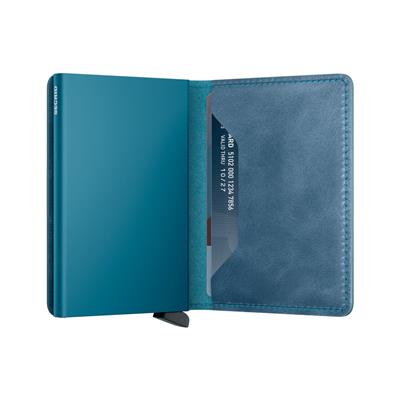 Secrid Slimwallet Vintage Kartlık Cüzdan Teal