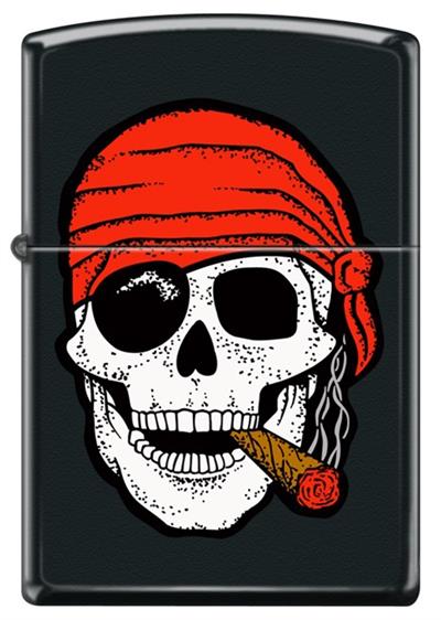 Skull With Cigar