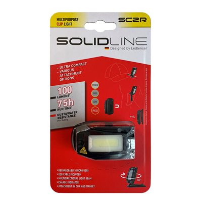 Solidline 502227 SC2R Klipsli ve Mıknatıslı Fener