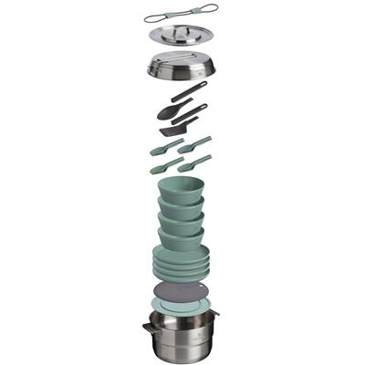 Stanley Adventure 21 Parça Kamp Pişirme Seti 3.78L | Stainless Steel