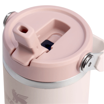 Stanley Iceflow Flip Straw Termos 0.41L | Rose Quartz