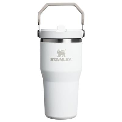 Stanley Iceflow Flip Straw Termos 0.6L | Beyaz