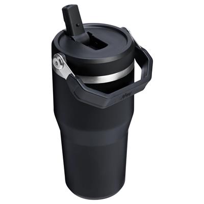 Stanley Iceflow Flip Straw Termos 0.6L | Black 2.0
