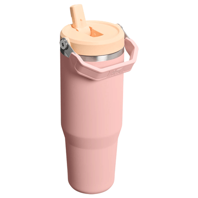 Stanley Iceflow Flip Straw Termos 0.89L | Peach Rose