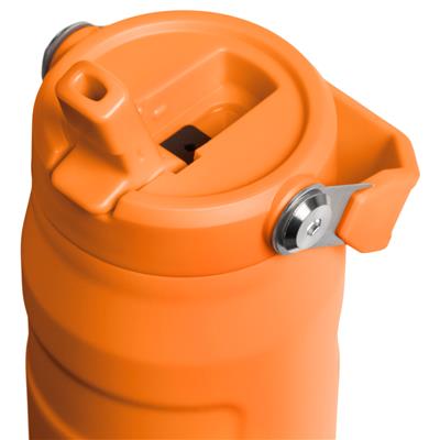 Stanley The IceFlow™ Flip Straw Pipetli Termos Bardak 0.7L | Goldenrod Coral