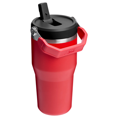 Stanley Iceflow Flip Straw Termos 0.60L | Chili Black