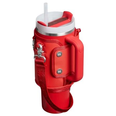 Stanley The All Day Quencher Termos Taşıma Askısı 1.2L | Hot Coral
