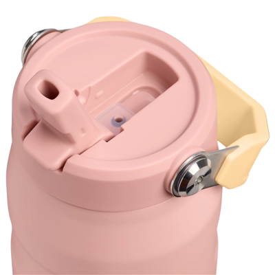 Stanley The IceFlow™ Flip Straw Pipetli Bardak 0.70L | Peach Rose