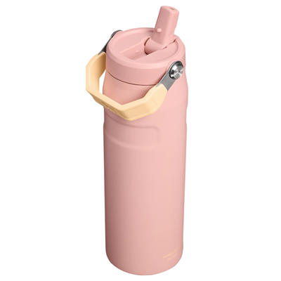 Stanley The IceFlow™ Flip Straw Pipetli Bardak 0.70L | Peach Rose