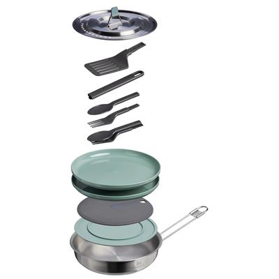 Stanley Wildfare Core Fry Pan 12 Parça Pişirme Set 0.94L | Shale