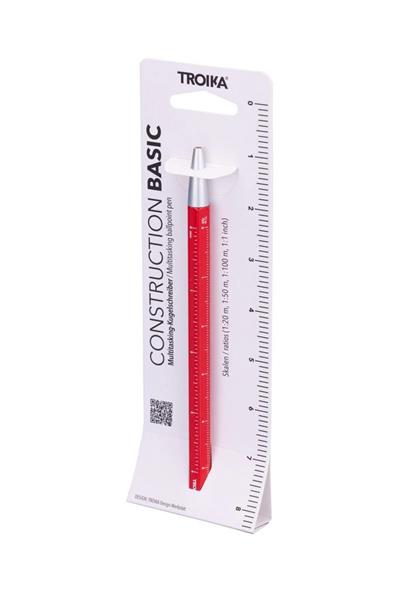 Troika Multitasking Tükenmez Kalem, Kırmızı