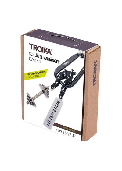 Troika Never Give Up Anahtarlık