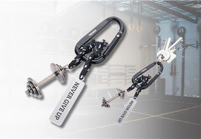 Troika Never Give Up Anahtarlık