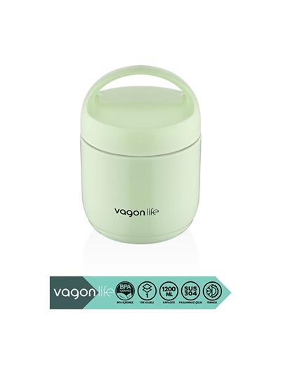 Vagonlife 1200ML Paslanmaz Çelik Yemek Termosu
