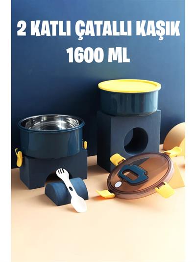 Vagonlife 1600ML Paslanmaz Çelik Lunchbox