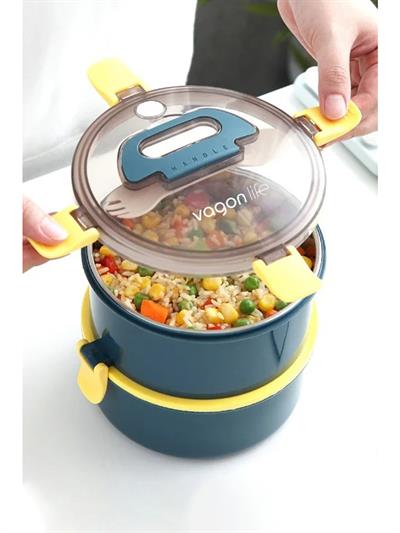 Vagonlife 1600ML Paslanmaz Çelik Lunchbox