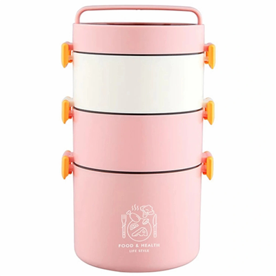 Vagonlife 180ML 3 Bölmeli Paslanmaz Çelik Lunchbox