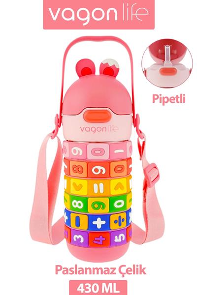 Vagonlife 430ML Paslanmaz Çelik Çocuk Termosu