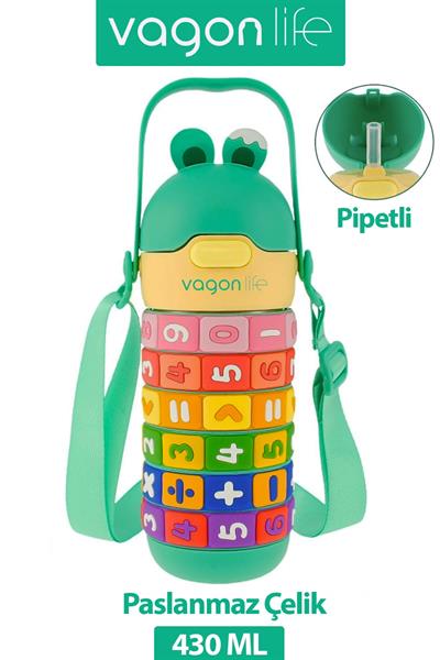 Vagonlife 430ML Paslanmaz Çelik Çocuk Termosu