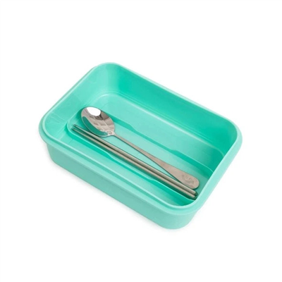Vagonlife 620ML 3 Bölmeli Paslanmaz Çelik Lunchbox