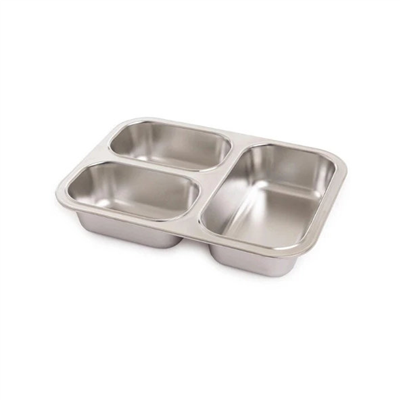 Vagonlife 620ML 3 Bölmeli Paslanmaz Çelik Lunchbox