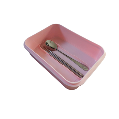 Vagonlife 620ML 3 Bölmeli Paslanmaz Çelik Lunchbox