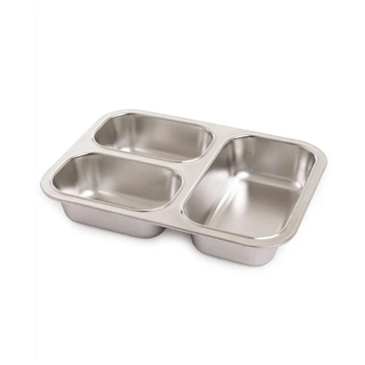 Vagonlife 620ML 3 Bölmeli Paslanmaz Çelik Lunchbox