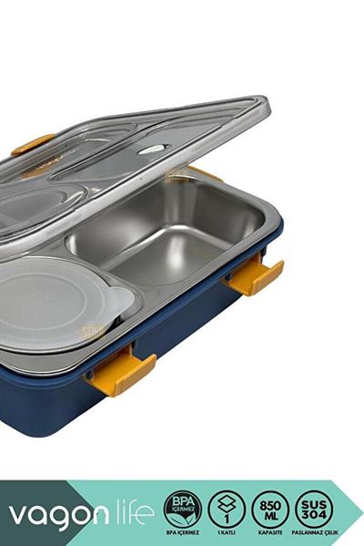 Vagonlife 850ML Paslanmaz Çelik Lunchbox