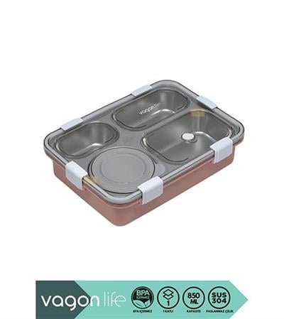 Vagonlife 850ML Paslanmaz Çelik Lunchbox