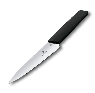 VICT.SWISS MODERN ŞEF BIÇAĞI 15CM,SİYAH,BLİSTER
