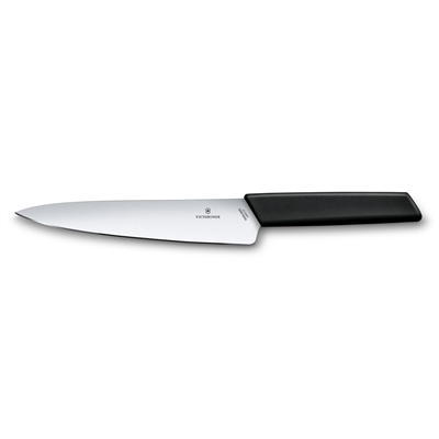 VICT.SWISS MODERN ŞEF BIÇAĞI 19CM,BLİSTER,SİYAH