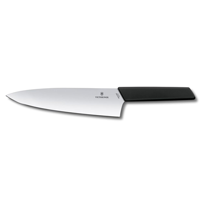 VICT.SWISS MODERN ŞEF BIÇAĞI,20CM,BLİSTER,SİYAH