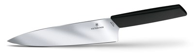VICT.SWISS MODERN ŞEF BIÇAĞI,20CM,BLİSTER,SİYAH