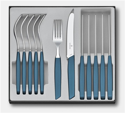 VICT.SWISS MODERN12LİSET,BİFTEKYUV.BIÇAĞI+ÇTL,MAVİ