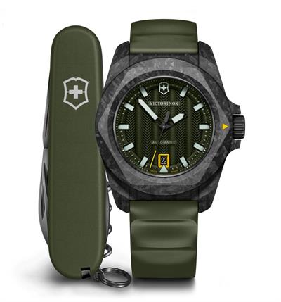 Victorinox 242021.1 I.N.O.X. Otomatik Erkek Kol Saati + Çakı Set