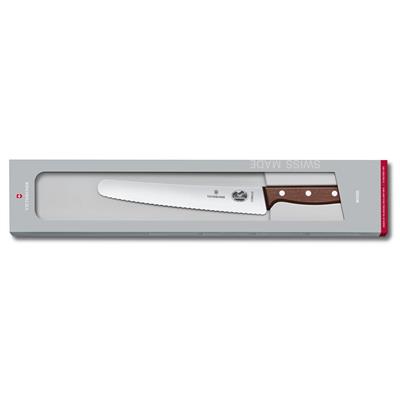 Victorinox 5.2930.22G 22cm Akağaç Ekmek ve Pasta Bıçağı, Hediye Kutulu