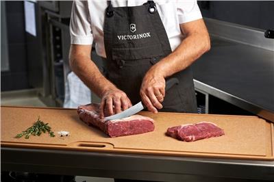 Victorinox 5.7203.20 20cm Siyah Kavisli Dar Ağız Kasap Bıçağı