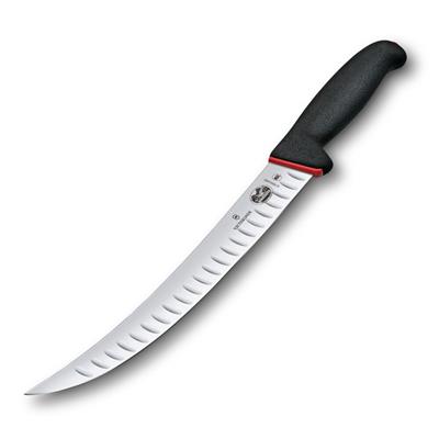 Victorinox 5.7223.25D 25cm Siyah Kavisli Kasap Bıçağı, Kaydırmaz Sap