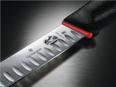 Victorinox 5.7223.25D 25cm Siyah Kavisli Kasap Bıçağı, Kaydırmaz Sap