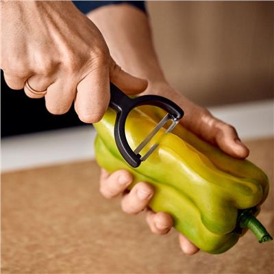 Victorinox 6.0963.3 YPSO Tırtıklı Kenar Çift Taraf Siyah Soyacak