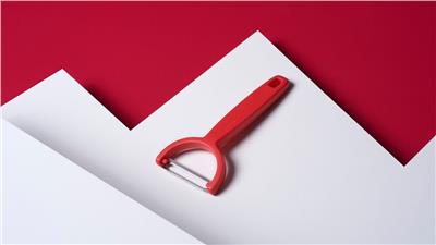 Victorinox 6.0963.1 YPSO Tırtıklı Kenar Çift Taraf Kırmızı Soyacak