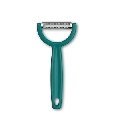 Victorinox 6.0963.4 YPSO Tırtıklı Kenar Çift Taraf Yeşil Soyacak