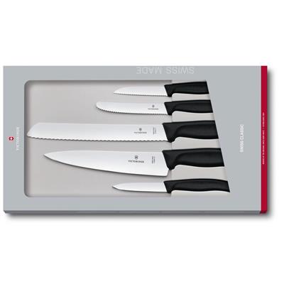 Victorinox 6.7133.5G Siyah Mutfak Seti, 5 Parça