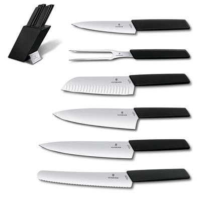 Victorinox 6.7186.63 Siyah Blok Set, 6 Parça