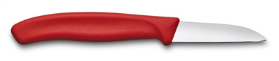 Victorinox 6.7301.C1 Swiss Classic 6cm Düz Soyma Bıçağı, Kırmızı
