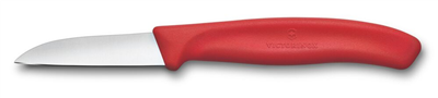 Victorinox 6.7301.C1 Swiss Classic 6cm Düz Soyma Bıçağı, Kırmızı